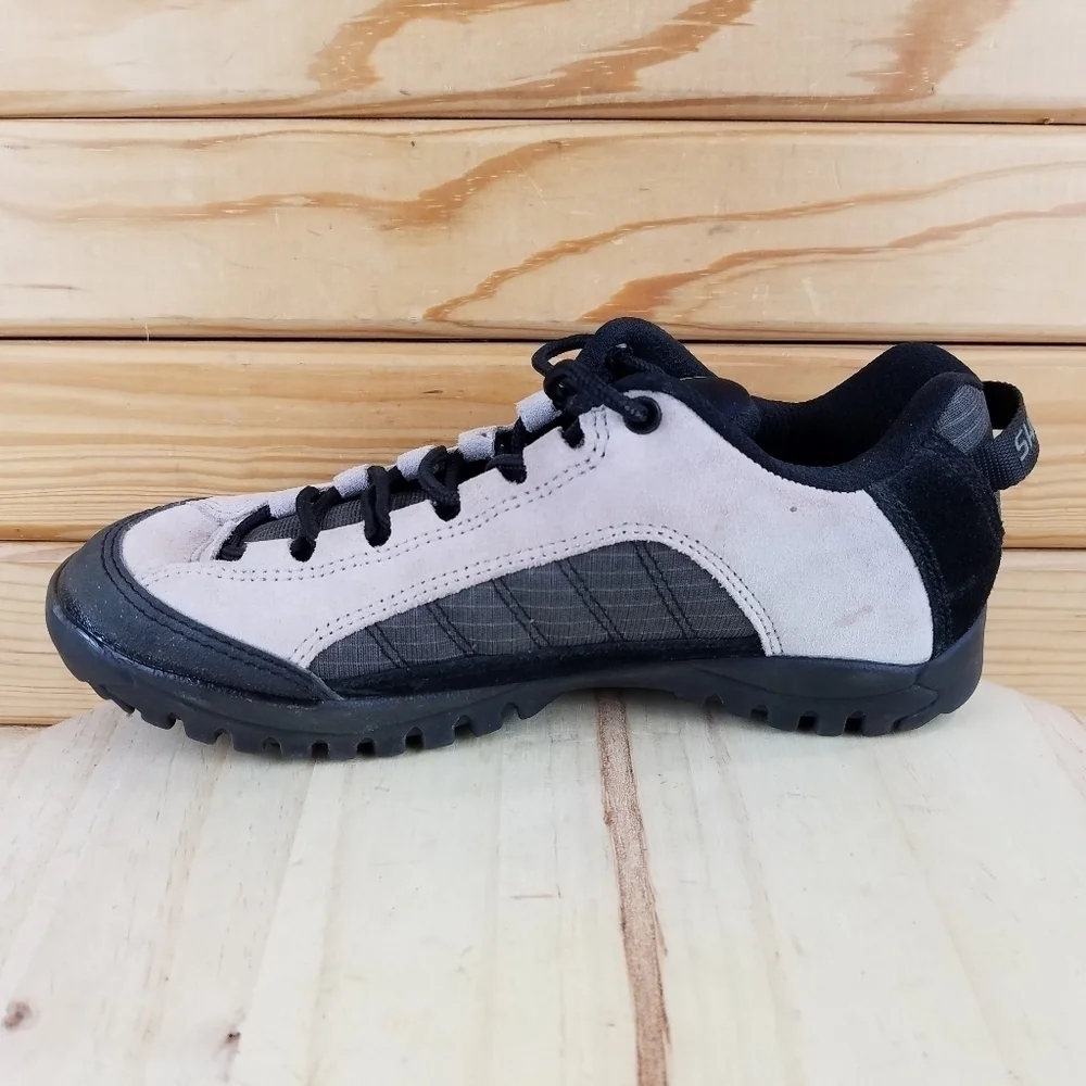 Shimano Khaki Charcoal 2 Bolt SPD Cycling Shoes SH-M034 Lace-up Size 40 EU